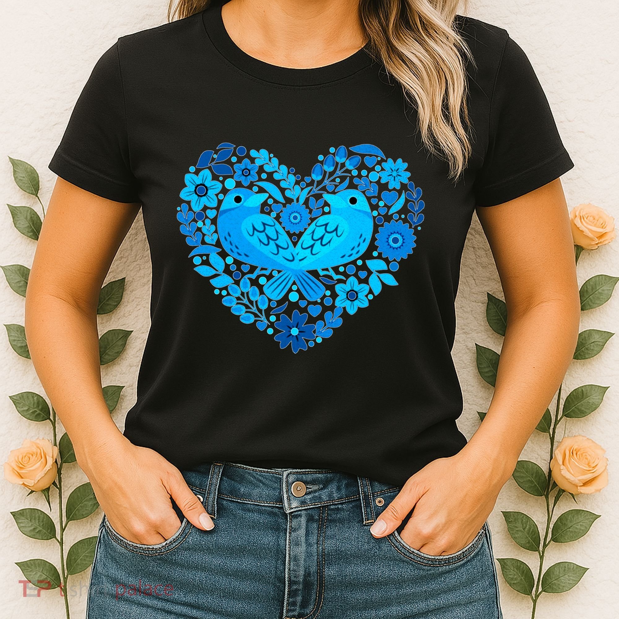 Secrets Blur Bird Heart Women's T-Shirt
