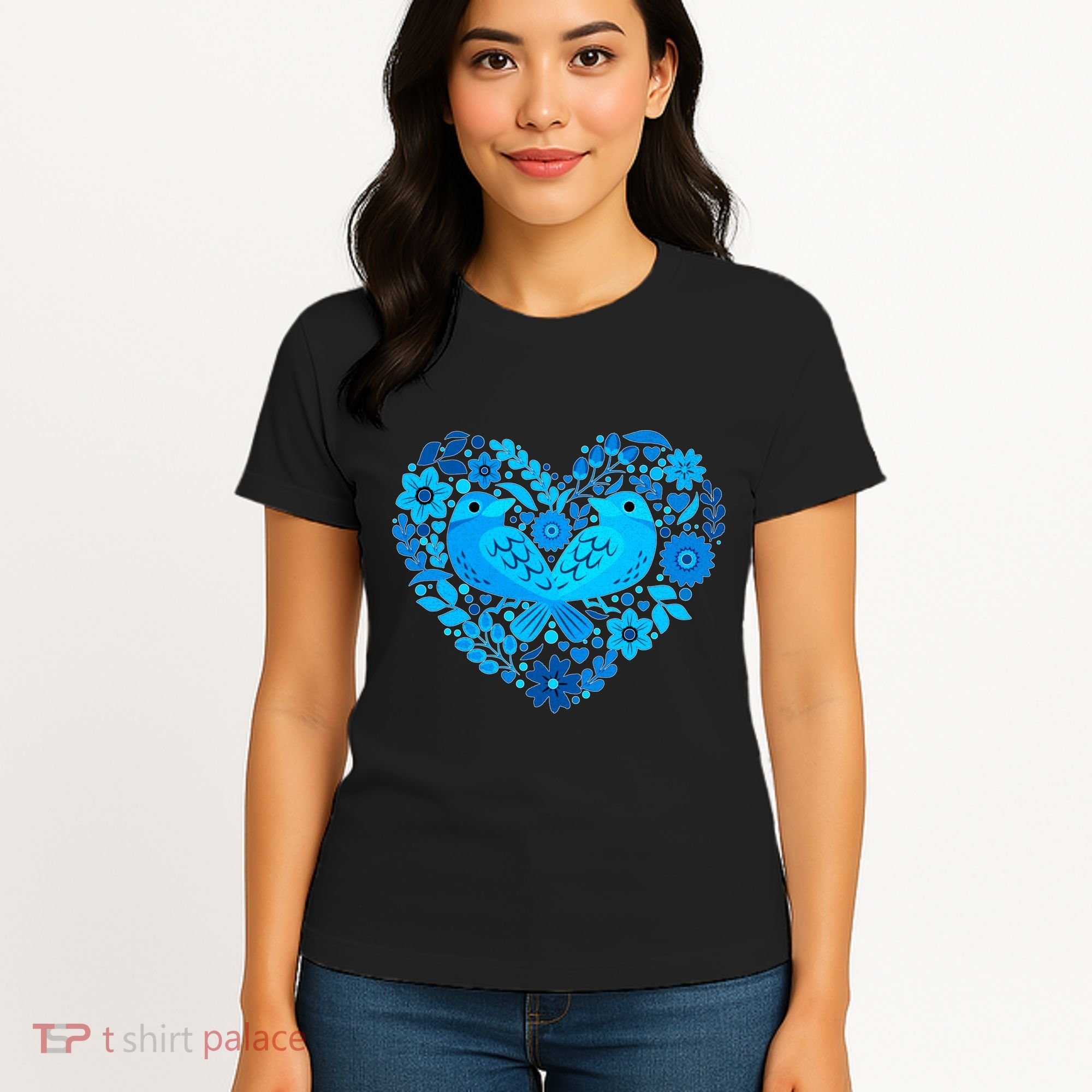 Secrets Blur Bird Heart Women's T-Shirt