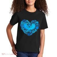 Secrets Blur Bird Heart Kids T-Shirt thumb 2