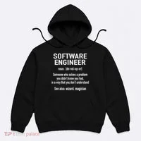 Software Engineer Developer Definition For Coder Programmer Hoodie thumb 0