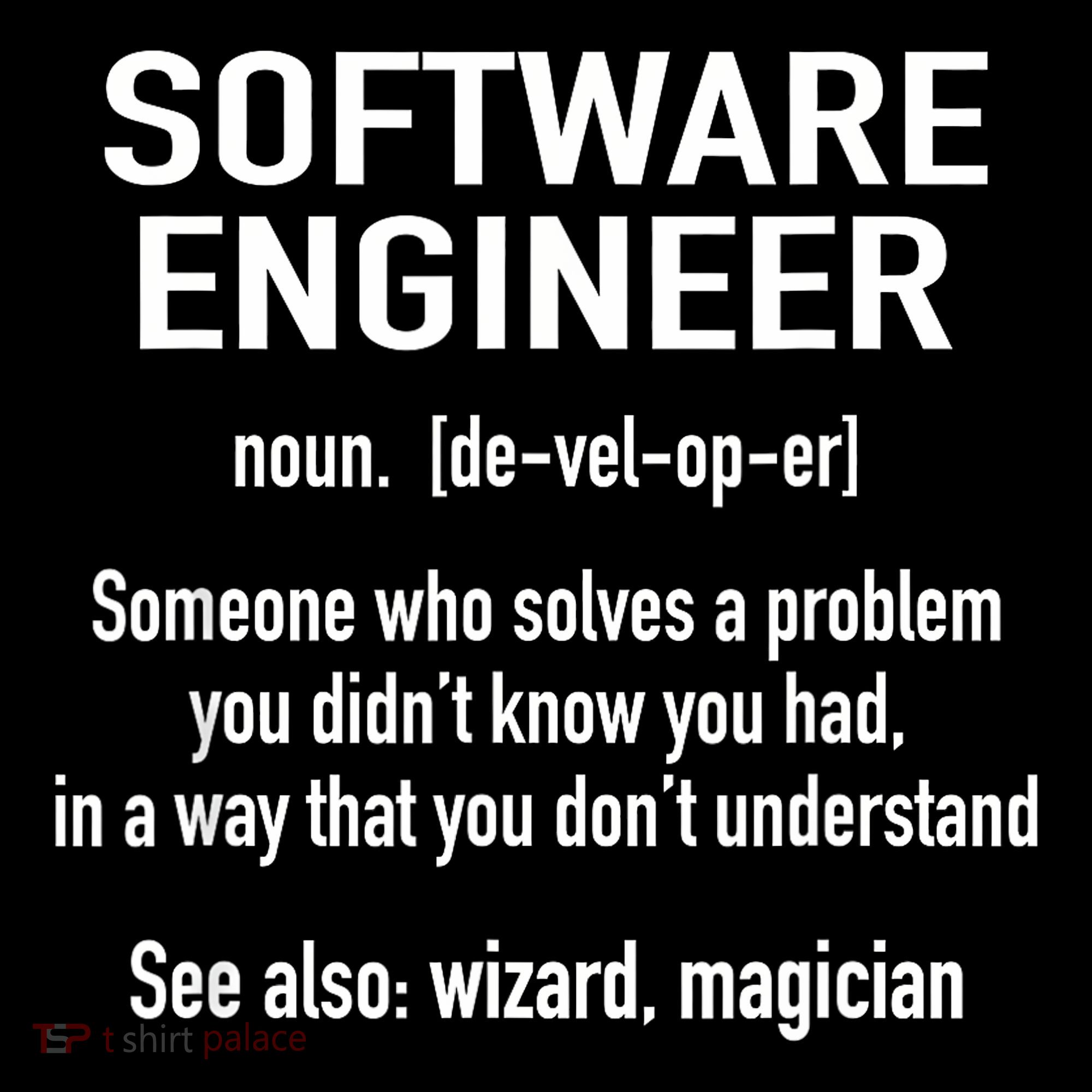 Software Engineer Developer Definition For Coder Programmer Hoodie