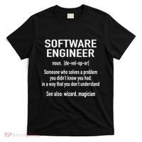 Software Engineer Developer Definition For Coder Programmer T-Shirt thumb 0
