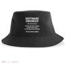 Software Engineer Developer Definition For Coder Programmer Sustainable Bucket Hat