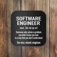 Software Engineer Developer Definition For Coder Programmer Coaster thumb 0