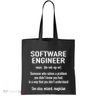 Software Engineer Developer Definition For Coder Programmer Tote Bag