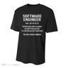 Software Engineer Developer Definition For Coder Programmer Youth Performance Sprint T-Shirt