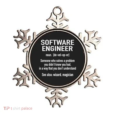 Software Engineer Developer Definition For Coder Programmer Ornament