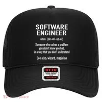 Software Engineer Developer Definition For Coder Programmer Hat thumb 0