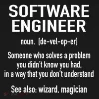 Software Engineer Developer Definition For Coder Programmer Tank Top thumb 6