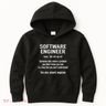 Software Engineer Developer Definition For Coder Programmer Kids Hoodie