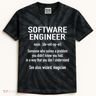 Software Engineer Developer Definition For Coder Programmer Kids Tie-Dye T-Shirt