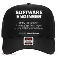Software Engineer Definition Coder Cute Gift Hat thumb 0