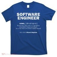 Software Engineer Definition Coder Cute Gift T-Shirt thumb 0