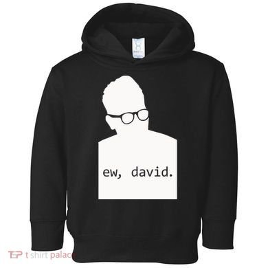 Silhouette Ew David Toddler Hoodie