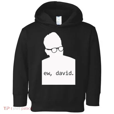 Silhouette Ew David Toddler Hoodie