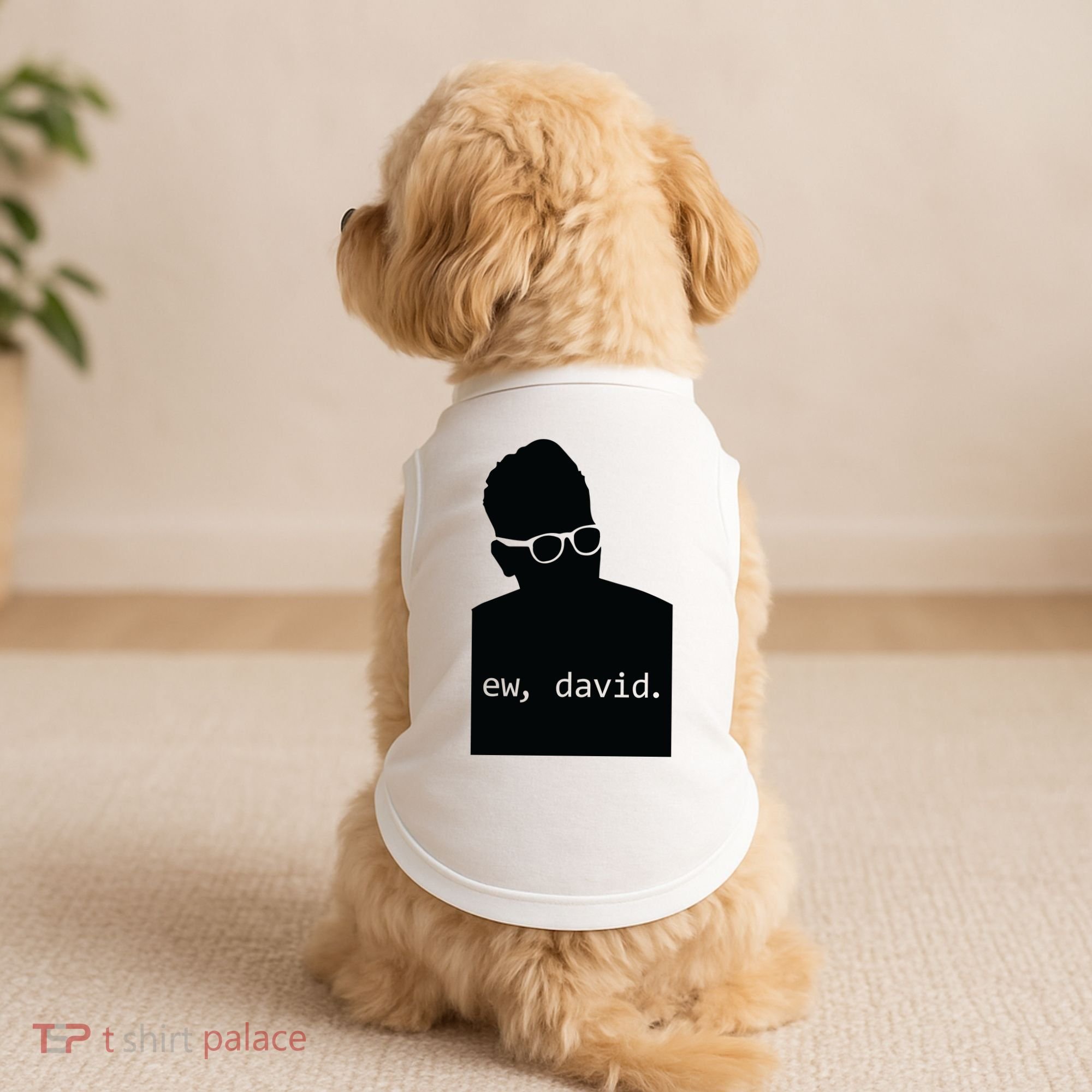 Silhouette Ew David Doggie Tank