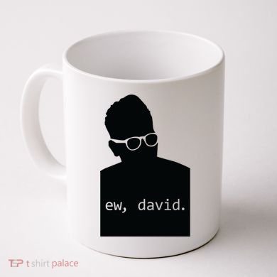 Silhouette Ew David Coffee Mug