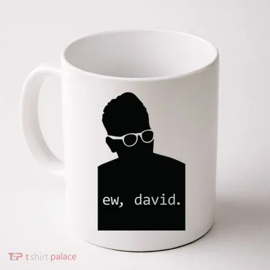 Silhouette Ew David Coffee Mug