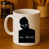 Silhouette Ew David Coffee Mug thumb 4