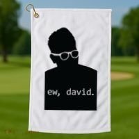 Silhouette Ew David Golf Towel thumb 1