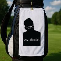 Silhouette Ew David Golf Towel thumb 2