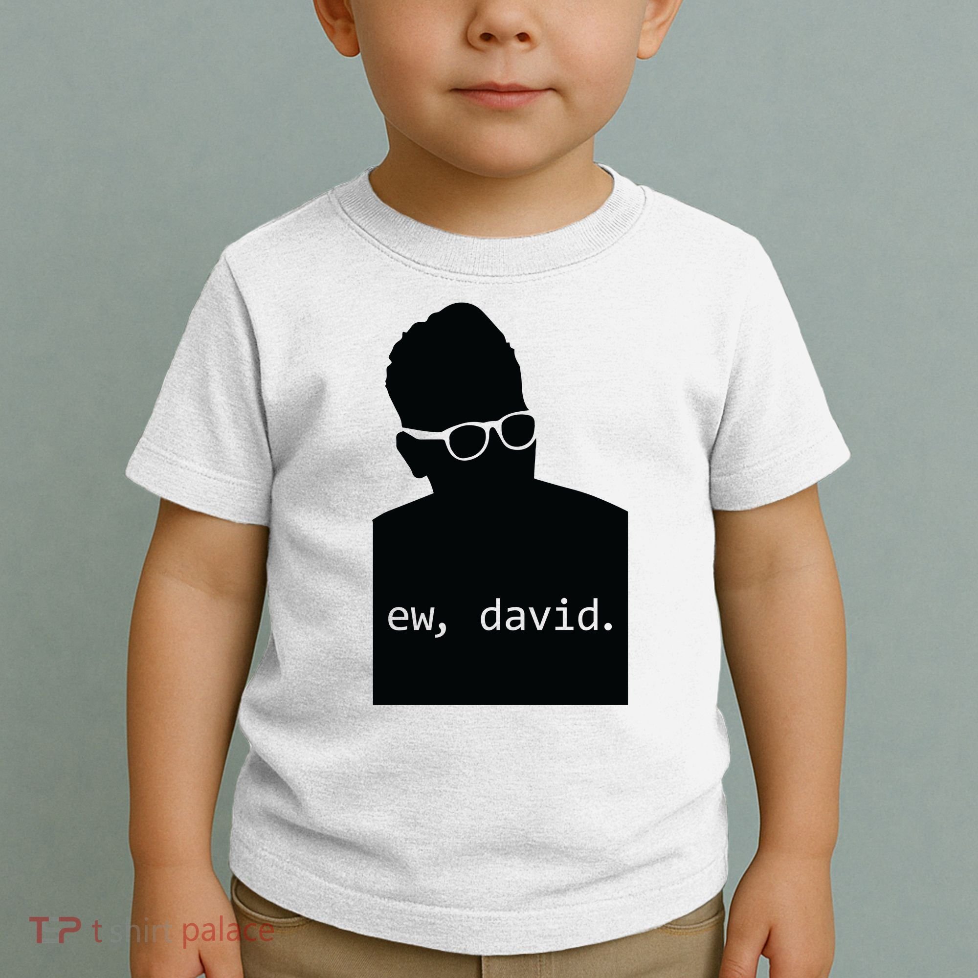 Silhouette Ew David Toddler T-Shirt