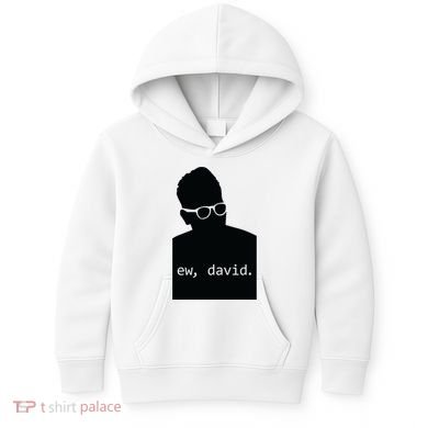 Silhouette Ew David Kids Hoodie