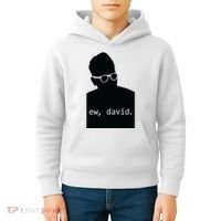 Silhouette Ew David Kids Hoodie thumb 4
