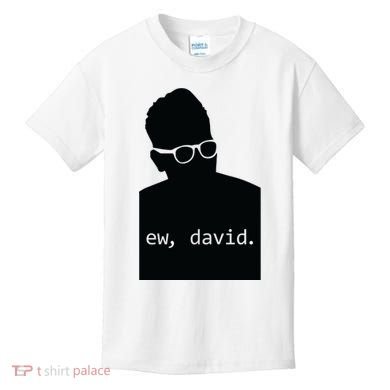 Silhouette Ew David Kids T-Shirt