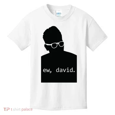 Silhouette Ew David Kids T-Shirt