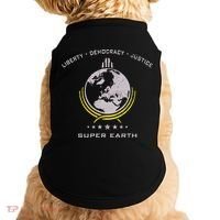 Super Earth Diving Into Hell For Liberty Doggie Tank thumb 0