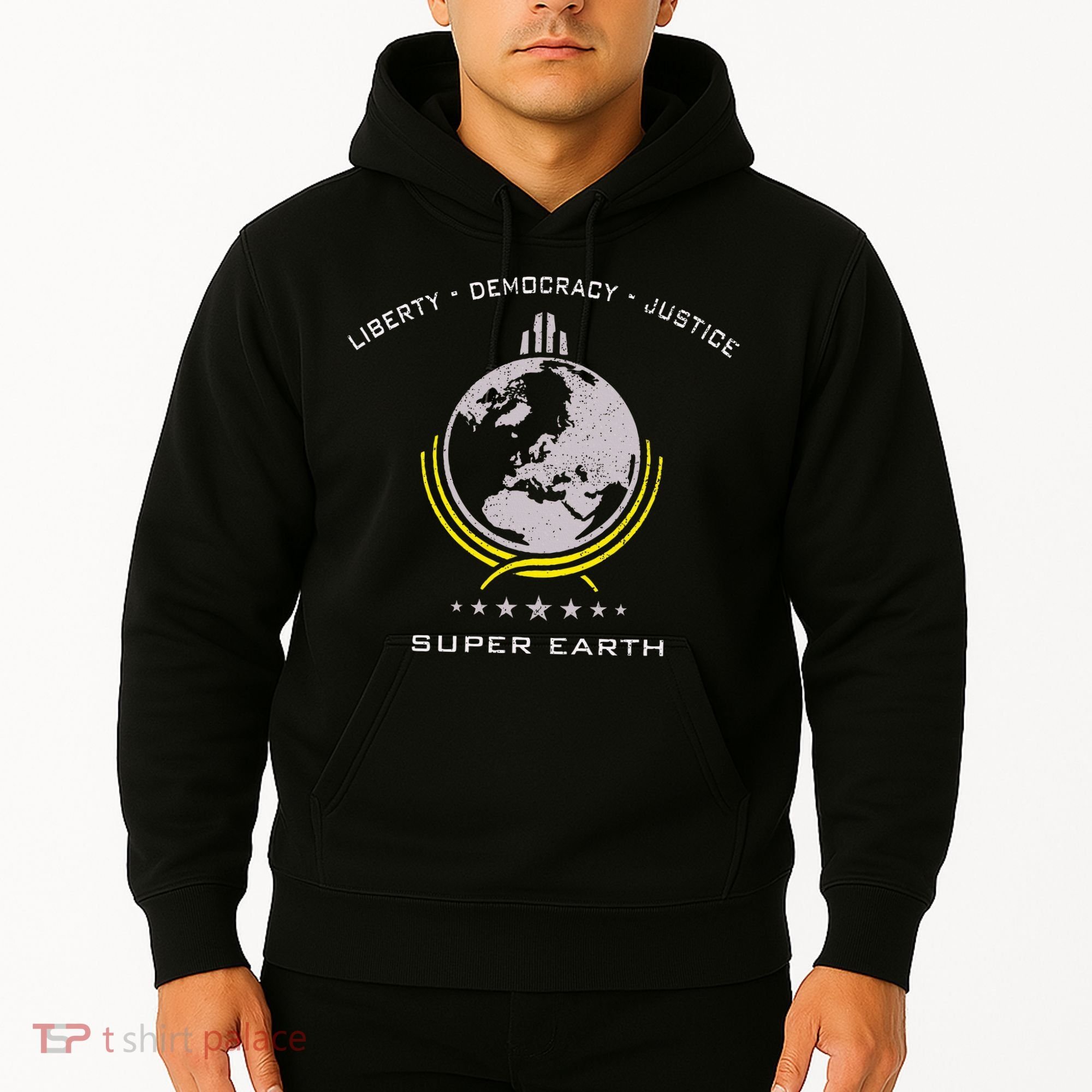Super Earth Diving Into Hell For Liberty Hoodie