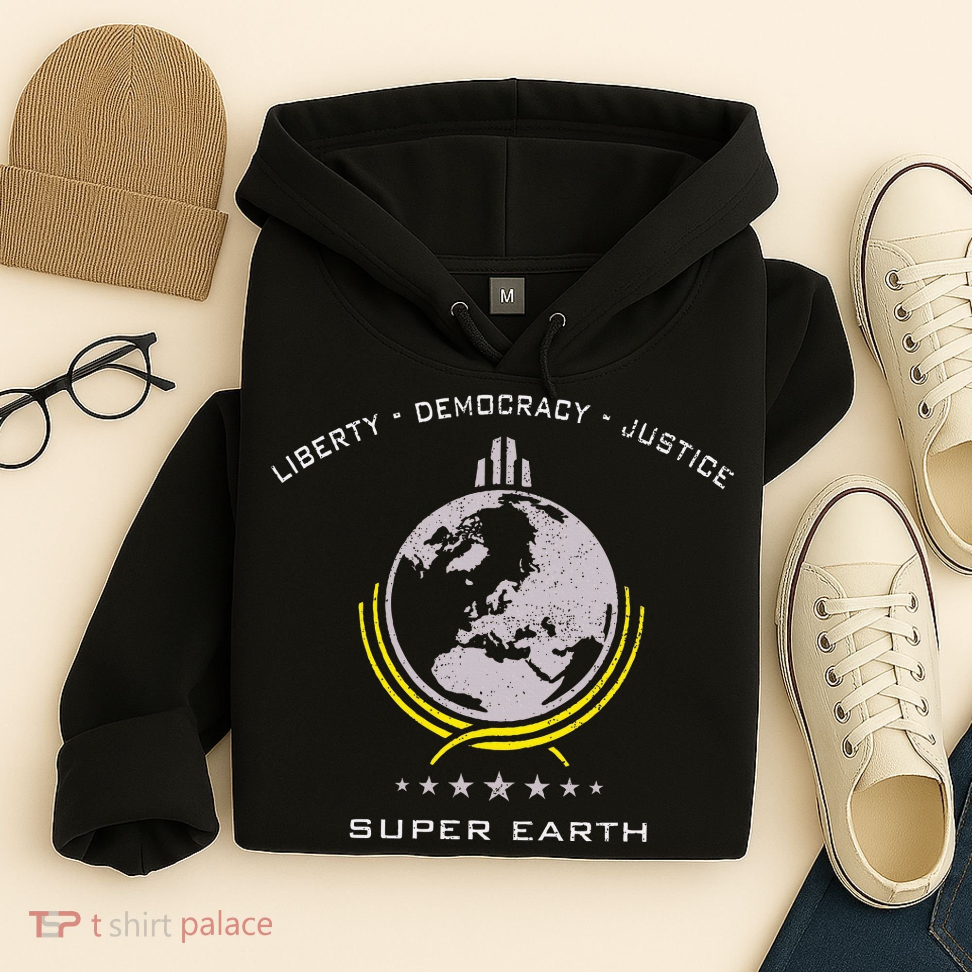 Super Earth Diving Into Hell For Liberty Hoodie