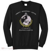 Super Earth Diving Into Hell For Liberty Sweatshirt thumb 0