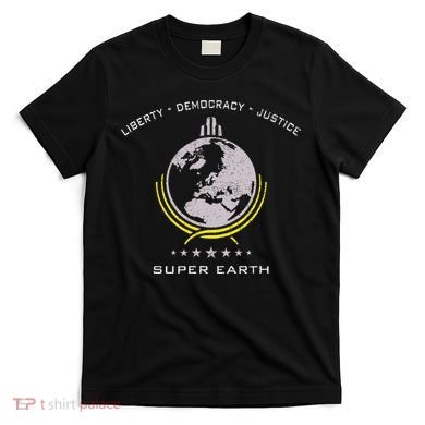 Super Earth Diving Into Hell For Liberty T-Shirt