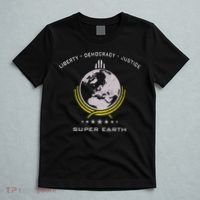 Super Earth Diving Into Hell For Liberty T-Shirt thumb 5