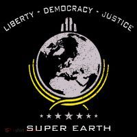 Super Earth Diving Into Hell For Liberty Women's Hoodie thumb 2
