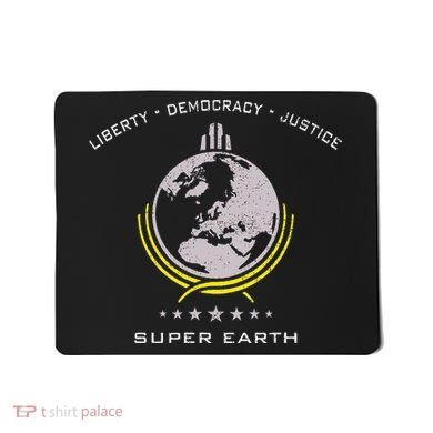 Super Earth Diving Into Hell For Liberty Mousepad