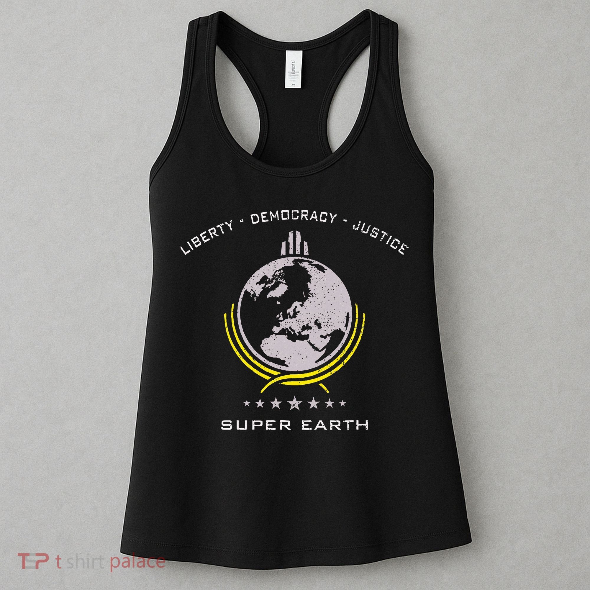 Super Earth Diving Into Hell For Liberty Women's Tank Top