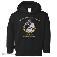 Super Earth Diving Into Hell For Liberty Toddler Hoodie thumb 0