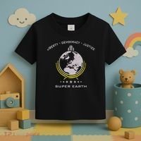 Super Earth Diving Into Hell For Liberty Toddler T-Shirt thumb 3