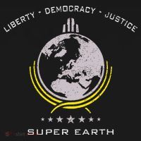 Super Earth Diving Into Hell For Liberty Kids Hoodie thumb 5