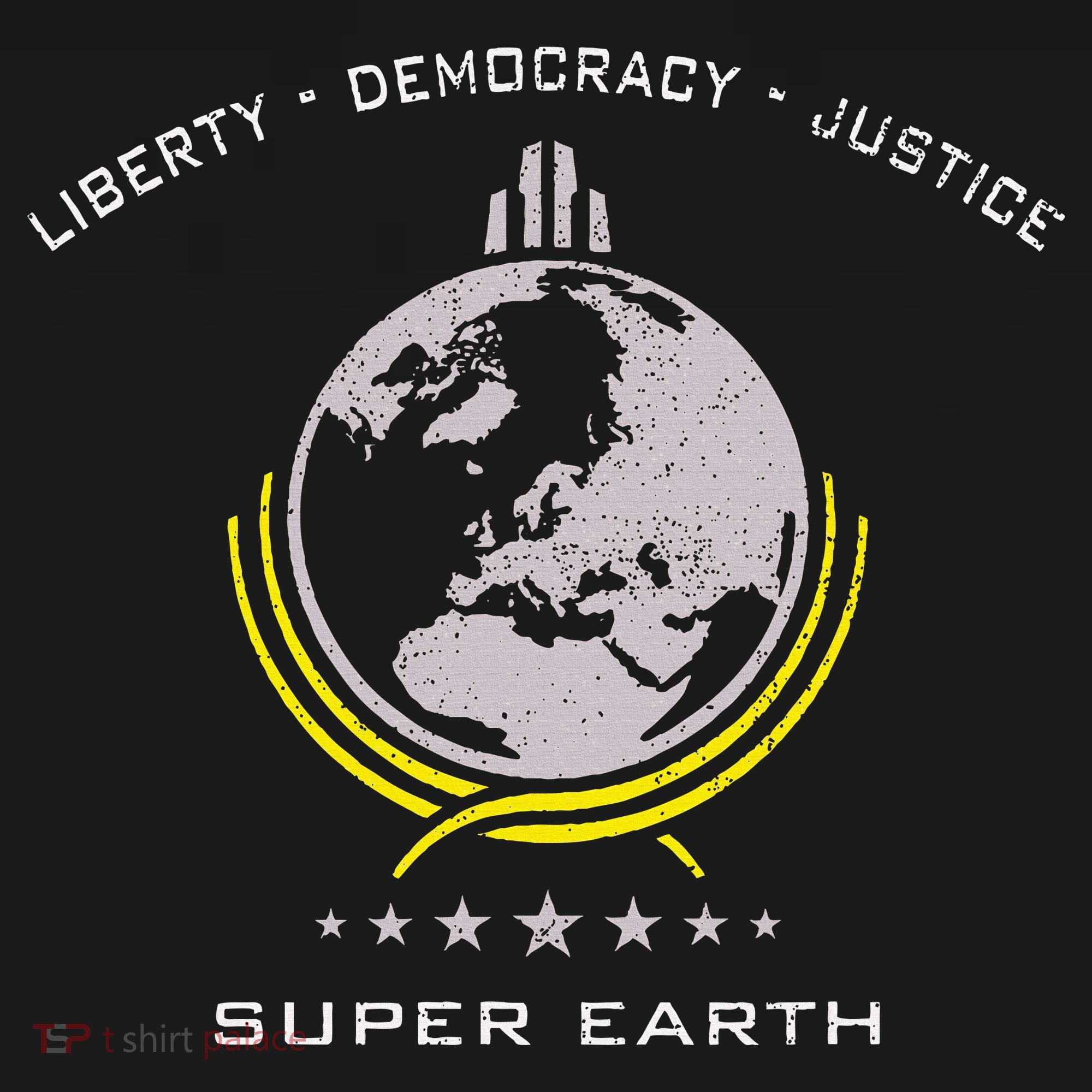 Super Earth Diving Into Hell For Liberty Kids Long Sleeve Shirt
