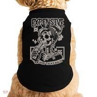 Skeleton Expensive Difficult And Talks Back Doggie Tank thumb 0