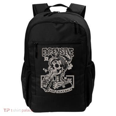 Skeleton Expensive Difficult And Talks Back Backpack