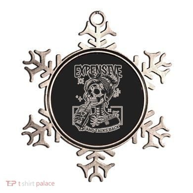 Skeleton Expensive Difficult And Talks Back Ornament