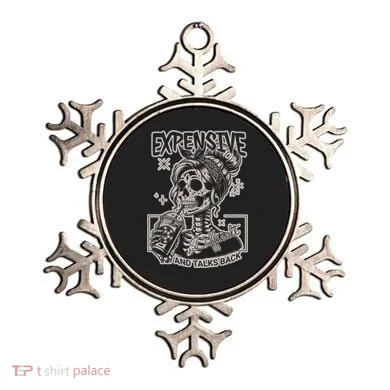 Skeleton Expensive Difficult And Talks Back Ornament
