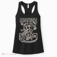 Skeleton Expensive Difficult And Talks Back Women's Tank Top thumb 0