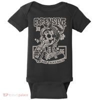 Skeleton Expensive Difficult And Talks Back Baby Bodysuit thumb 0