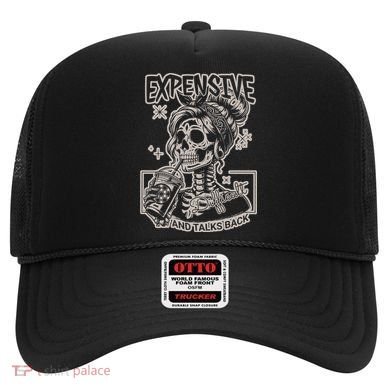Skeleton Expensive Difficult And Talks Back Hat